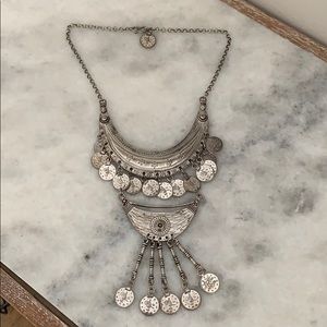 Ancient Coin Statement Necklace